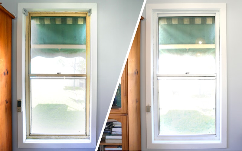 How To Respray Aluminum Window Frames